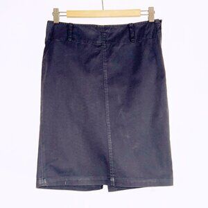 Benetton Stile blue cotton skirt Euro sz 40
